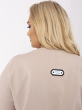 Pohodlná bavlnená plus size mikina Amabel