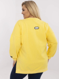Pohodlná bavlnená plus size mikina Amabel