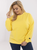 Pohodlná bavlnená plus size mikina Amabel