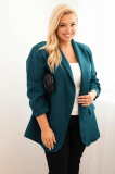 Dámske elegantné sako plus size CANELIA
