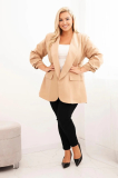 Dámske elegantné sako plus size CANELIA