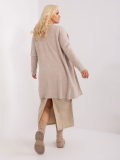 Dámsky dlhý sveter plus size Santarelli