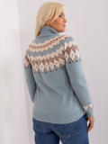 Dámsky rolák plus size Bellitto