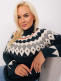 Dámsky rolák plus size Bellitto