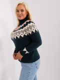 Dámsky rolák plus size Bellitto