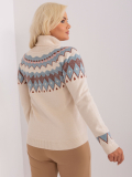 Dámsky rolák plus size Bellitto