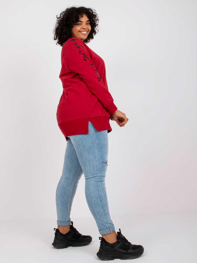 Dámska mikina, tunika plus size Parma