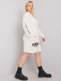 Mikinove šaty owersize plus size Elascha