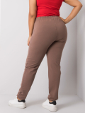  Pohodlné dámske bavlnené tepláky plus size Beatriz