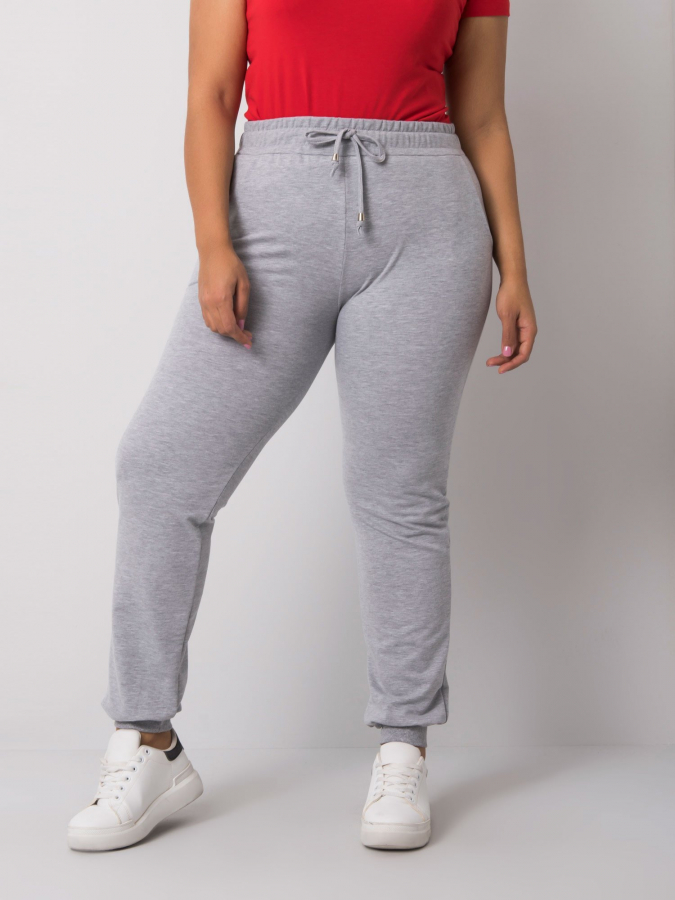  Pohodlné dámske bavlnené tepláky plus size Beatriz