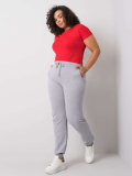  Pohodlné dámske bavlnené tepláky plus size Beatriz