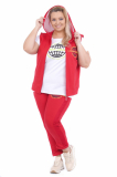 Súprava 3-dielna s vestou plus size Annita 