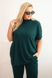 Dámska 3-dielna oversize tepláková súprava model Adiana