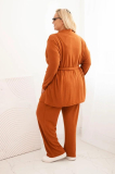Dámska 3-dielna oversize tepláková súprava model Adiana