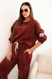 Oversize tepláková súprava s efektom model Adiora