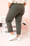 Oversize nohavice s opaskom model Deana