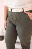 Oversize nohavice s opaskom model Deana
