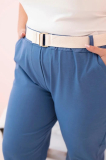 Oversize nohavice s opaskom model Deana