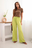 Široké mušelínové nohavice model Janeta 