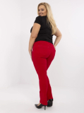 Dámske dlhé bavlnené nohavice plus size Buraneli