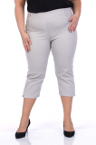 Dámske nohavice ¾ zo zipsom plus size Betlasa