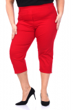 Dámske nohavice ¾ zo zipsom plus size Betlasa