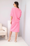 Elegantný komplet oversize mikiny a midi sukne model 272239 