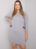Dámske šaty výstrihom –V kód produktu RV-SK-6836.55P