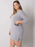 Dámske šaty výstrihom –V kód produktu RV-SK-6836.55P