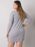 Dámske šaty výstrihom –V kód produktu RV-SK-6836.55P