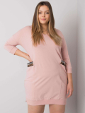 Dámske šaty výstrihom –V kód produktu RV-SK-6836.55P