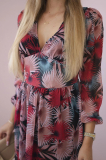 Dámske kvetinové šaty model 9286 