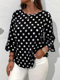 Elegantná blúzka plus size MONY