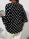 Elegantná blúzka plus size MONY