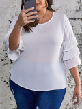 Elegantná blúzka  plus size CARMINA
