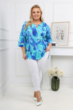 Elegantná dámska tunika plus size Naurelia 