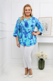 Elegantná dámska tunika plus size Naurelia 