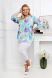 Elegantná dámska tunika plus size Naurelia 