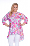 Elegantná tunika plus size AMANDE