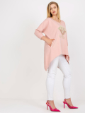 Dámska tunika s nápisom plus size Tánia